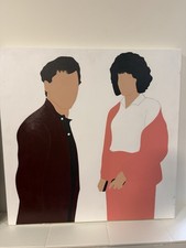 Goodfellas Ray Liotta Lorraine Bracco 24x24 Original Painting By Rebecca Maria picture