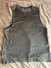 Lululemon Men's Medium Metal Vent Tech Tank Top Sleeveless Shirt picture