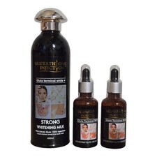 GLUTATHIONE gluta Terminal Strong Lotion 400ml And Serum 2pcs picture