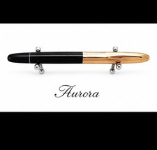 Aurora 88K Eagle Gold Plated Fountain Pen EF Vintage 2072599 picture