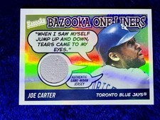 2004 Topps Bazooka - One-Liners Parallel 25 Joe Carter #BOL-JCA (MEM) 04/25 RARE picture