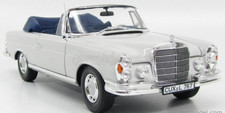 NOREV 1969 MERCEDES 280SE CABRIO Light Grey W/Removable Top 1:18*New VERY RARE picture