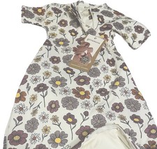 NWT  Gunamuna Tog 1.0 Bamboo  Zippered Baby Sleep Sack 3-6 Months Floral picture