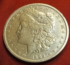 *1889-O Morgan Silver Dollar VF Condition 90% Silver 26.36 gm Weight picture