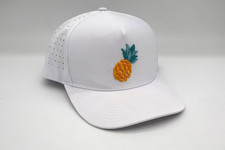 Waggle Golf Juicy Pineapple Adjustable Snapback Golf Cap New picture