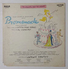 Promenade original cast vinyl record LSO-1161 Tested Works picture