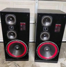 Cerwin-Vega 380 SE Select Edition Vintage Floor Speakers Pair 15