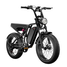 31 MPH 7 Speed Bluvall 1000W Electric Dirt Bike for Adult 48V 16Ah 20