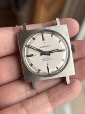1959 vintage Waltham All Stainless Square Watch picture