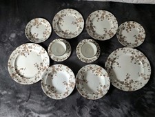 Vintage Dinnerware Rorstrand Japonica, 2-Piece Sets, 12 Items, Cherry Blossoms picture
