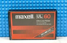 MAXELL  UL  60  TYPE I BLANK CASSETTE TAPE (1)  (USED) picture