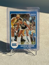 1984-85 Star Lite All-Stars #10 George Gervin - Clean & SHARP Card - RARE picture