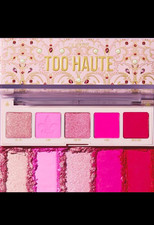 ColourPop Too Haute Eyeshadow Palette 5-Pan Pink Magenta Brand New In Box NIB picture