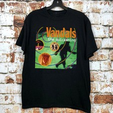 The Vandals band The Quickening Black Cotton T Shirt Full Size S-5XL LI027 picture