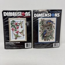 Dimensions Counted Cross Stitch Kits Lot Of 2 #6642 And #6700 picture