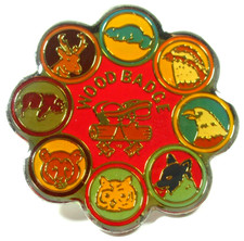 BSA Wood Badge Critter Pin Vintage Boy Scouts Leadership Training Enamel picture