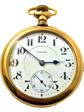 Vintage Howard 21 Jewel Pocket Watch, 1910's, Vintage Watches picture