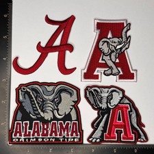 Alabama Crimson Tide Iron/Sew On Embroidered Patch picture