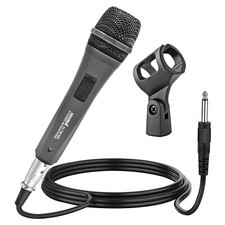 5Core XLR Microphone Dynamic Mic Karaoke Singing Studio Mics Handheld Microfono picture
