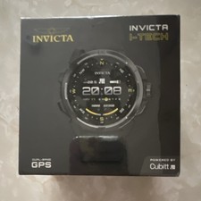 Invicta I-Tech ITECH-010 White Smartwatch Black Dial NEW Factory Sealed picture