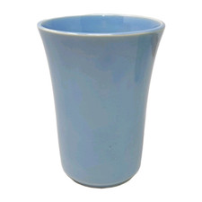 VTG RARE Luray Pastel Blue 9oz Water Tumbler Cup Taylor Smith TS&T 4.5