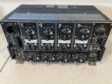 WWII US Navy Bendix Model ATD Aircraft Radio Transmitter 4 Tuning Units Ham Radi picture