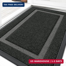 OLANLY Front Door Mat Indoor Outdoor Entrance, Waterproof All-Season, All-Weathe picture