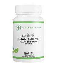 2 Bottles Health Herbal-Shan Zhu Yu/Asiatic Cornelian Cherry 100 Capsules/Bottle picture