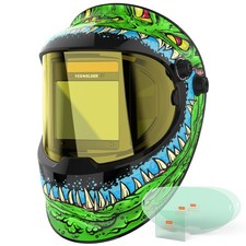 Large Viewing True Color Solar Powered Auto Darkening Welding Helmet picture