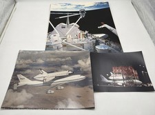 Lot of 9 Vintage NASA & Aerospace Print Pictures/(6)20”x16”/(2) 14”x11/(1)10”x8” picture