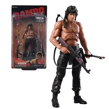✨NECA John J Rambo First Blood Figure With Accessories 7