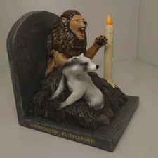 The Bradford Exchange Bookend Collection 6th Edition Gryffindor & Hufflepuff  picture