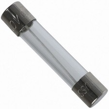 Bussmann MDL-3-R Fuse, 3 Amp, 250V AC, 3ag, Slo Blo Glass, Pack of 100 picture