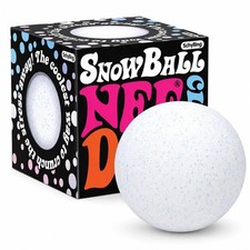 NeeDoh Snow Ball Crunch Squishy Stress Ball – Soft Sensory Fidget Toy for Squeez picture