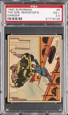 1940 SUPERMAN #5 THE GIRL REPORTER'S DANGER PSA 3.5 picture
