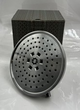 BRIZO INVARI H20KINETIC ROUND MULTI-FUNCTION SHOWERHEAD 87476-SL LUXE STEEL picture
