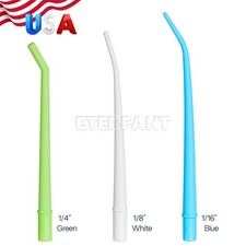 500/1000pc Dental Orifice Dental Surgical Aspirator Suction Tips 1/4