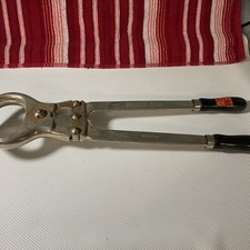 Vintage Italian Burdizzo Emasculatome Veterinary Tool Stainless Steel Antique picture