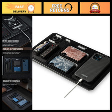 Men's Valet Tray - 5 Compartment Desktop Organizer for Wallet, Phone, Keys, Ring picture