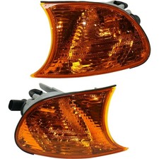 2pcs Amber Lens Corner Signal Light Left Right Side 63126904300 63126904299 picture