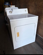 GE Front-Loading Spin Dryer 25+ lb White Freestanding/Side-by-Side Open Box picture