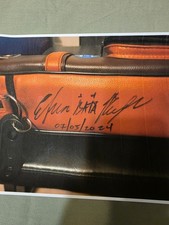 Efren Bata Reyes Signed 4x8 Cue Case + Signed 12 Ball Billiards Lot picture