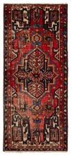 Vintage Hand-knotted Runner Rug 2'9