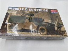 M998 I.E.D. Gun Truck Academy 1:35 Model Kit 13405 New Sealed. Fast Shipping picture