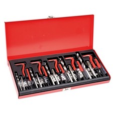 VEVOR 166 PCS Helicoil Thread Repair Kit Metric Rethread Tool M5 M6 M8 M10 M12 picture