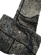 Lululemon Leggings Size 2 Black White Animal Print Full Length Yoga Pants picture