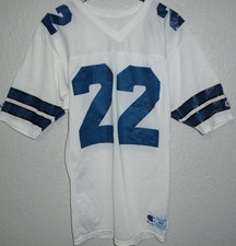 Vintage 90s Champion Emmitt Smith Dallas Cowboys #22 Jersey Size 40  USA Made picture