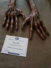 Extremely Rare Hellfest Original Screen Used Zombie Arms with Hands Movie Props picture