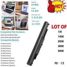 🧡LOT 1-50x HS04 HS03 Battery For HP 807956-001 807957-001 807612-421 HSTNN-LB6U picture