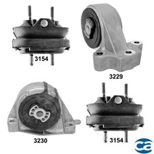 Engine & Transmission Mounts 4Pcs, for Chevrolet Equinox, Pontiac Torrent; 3.6L picture